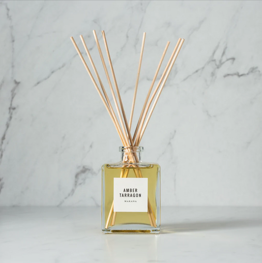 Amber Tarragon Reed Diffuser
