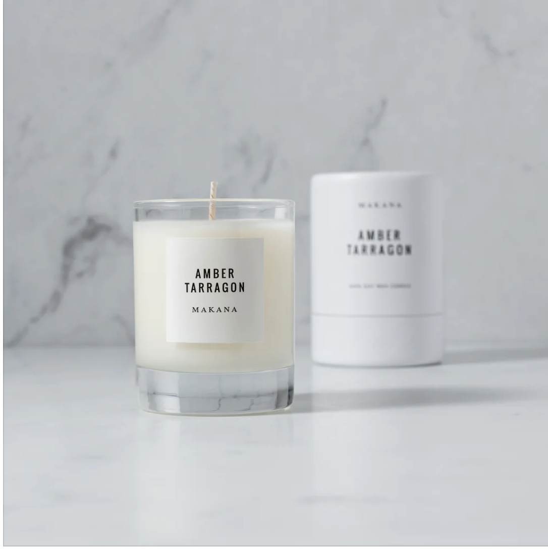 Amber Tarragon Petite Candle