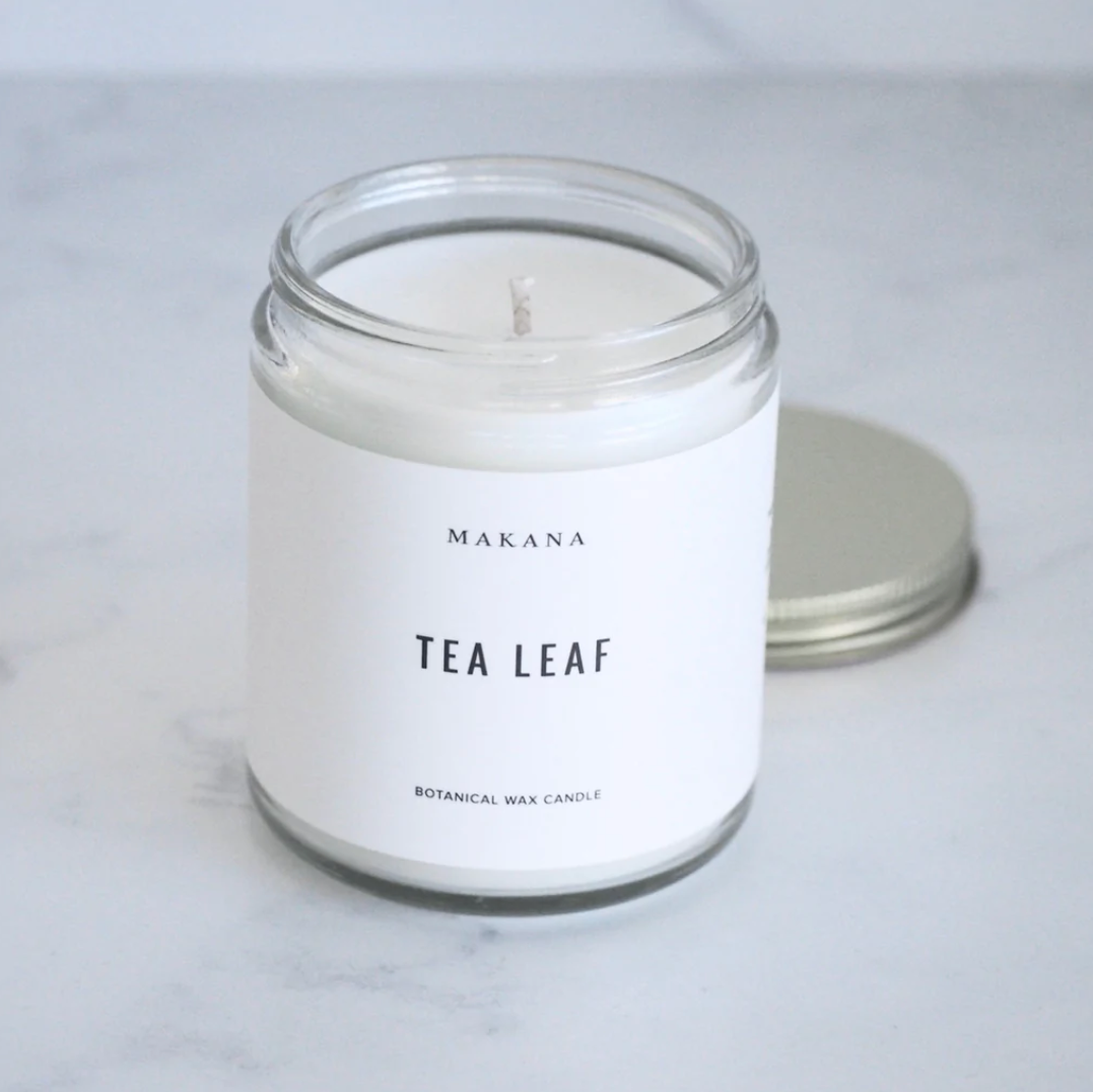 Apothecary Modern Tea Leaf Candle
