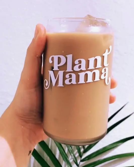 Plant Mama Beer Glass